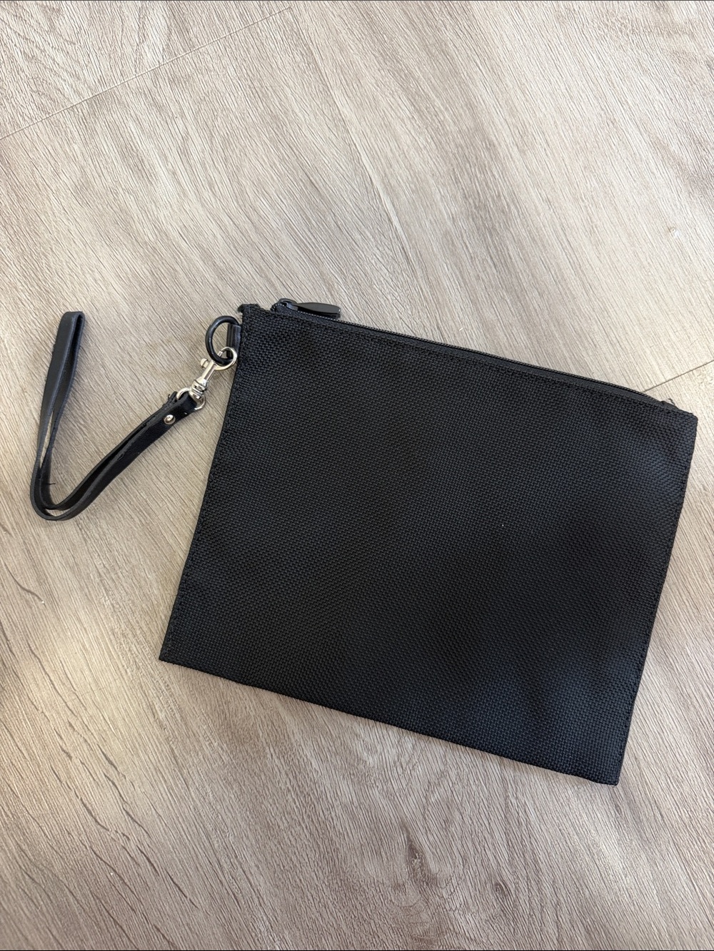 Tumi Black Wristlet Clutch Pouch